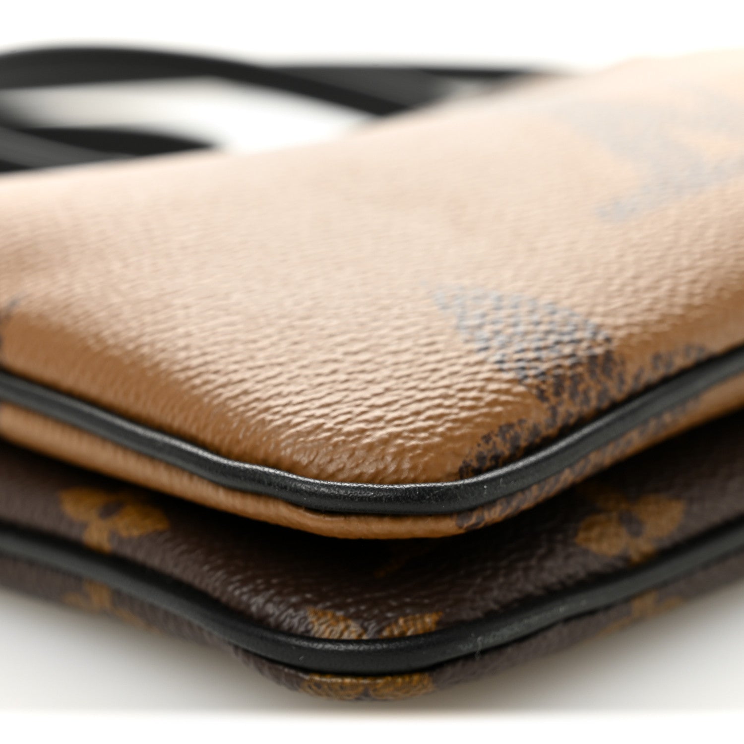 Reverse Monogram Giant Double Zip Pochette