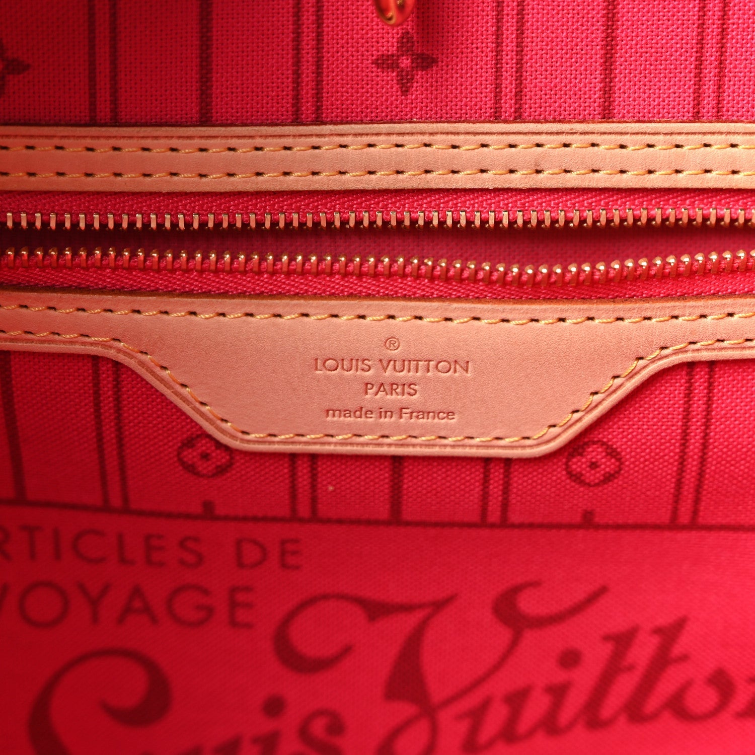 Monogram My LV Heritage Neverfull MM Fuchsia White