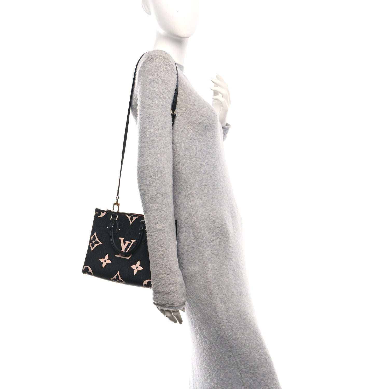 Empreinte Monogram Giant Onthego PM Black Beige