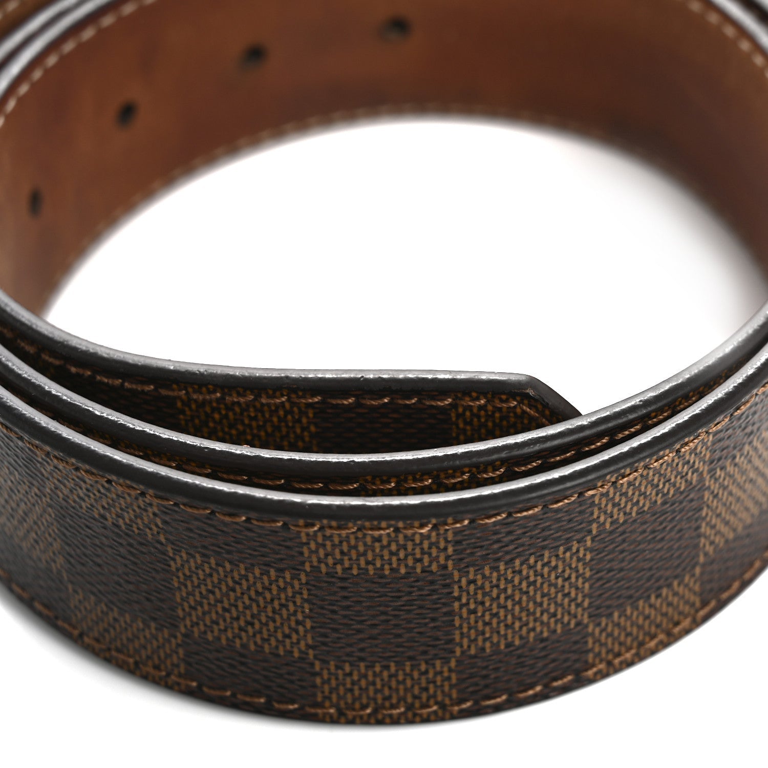 Damier Ebene Inventeur Belt 95 38