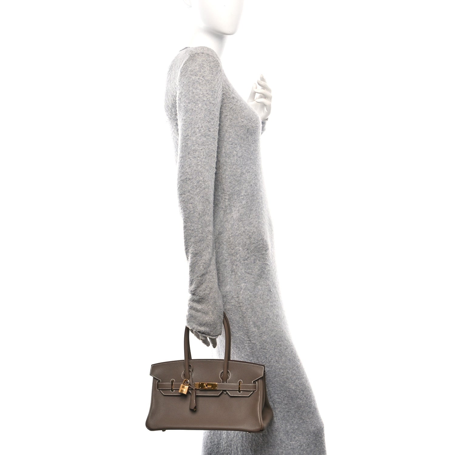 Evercolor Shoulder Birkin Light 29 Etoupe