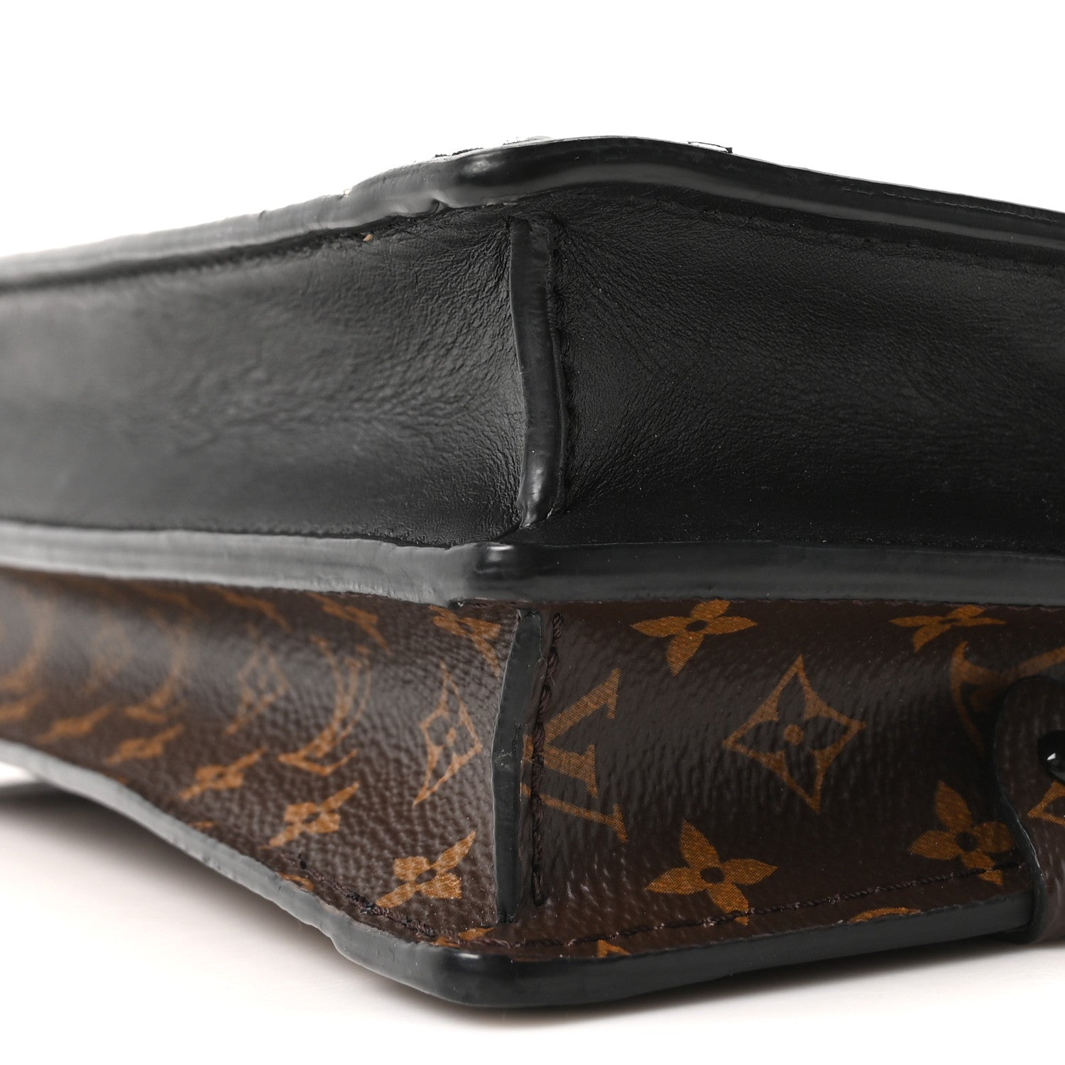 Reverse Monogram Trunk Clutch