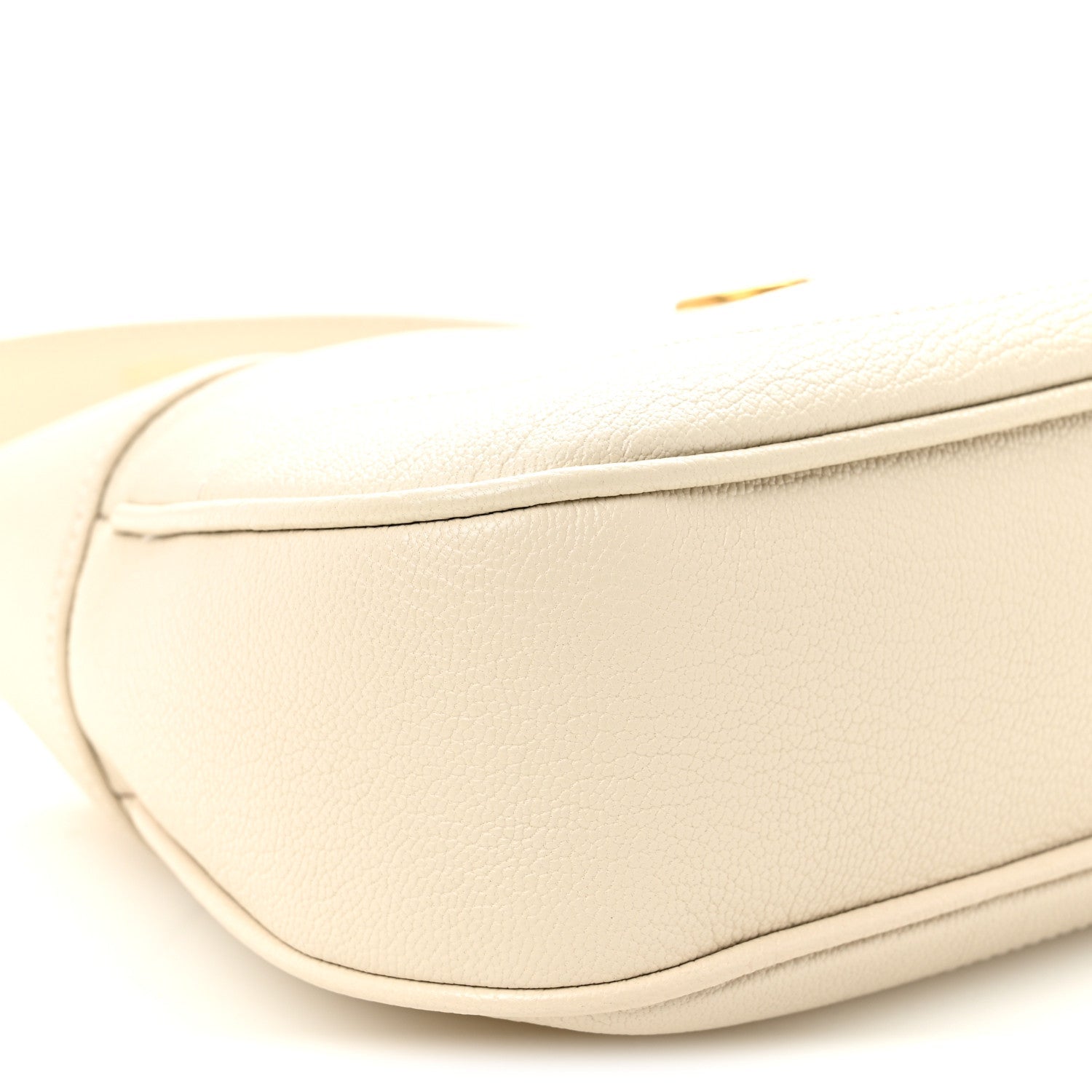 Goatskin Small Aphrodite Shoulder Bag Mystic White