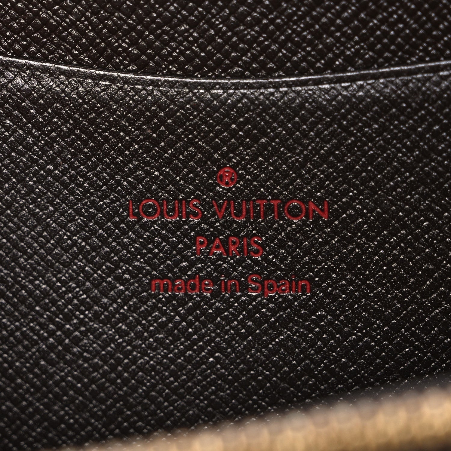 Damier Ebene Porte-Monnaie Zippe Zippy Wallet