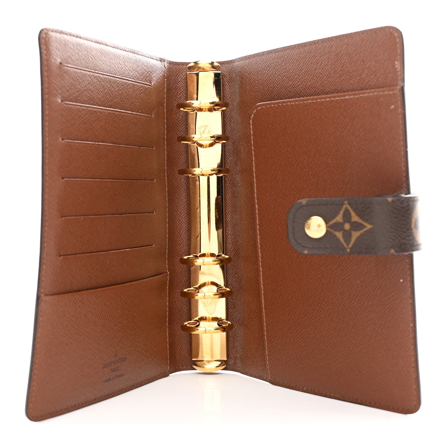 Monogram Medium Ring Agenda Cover