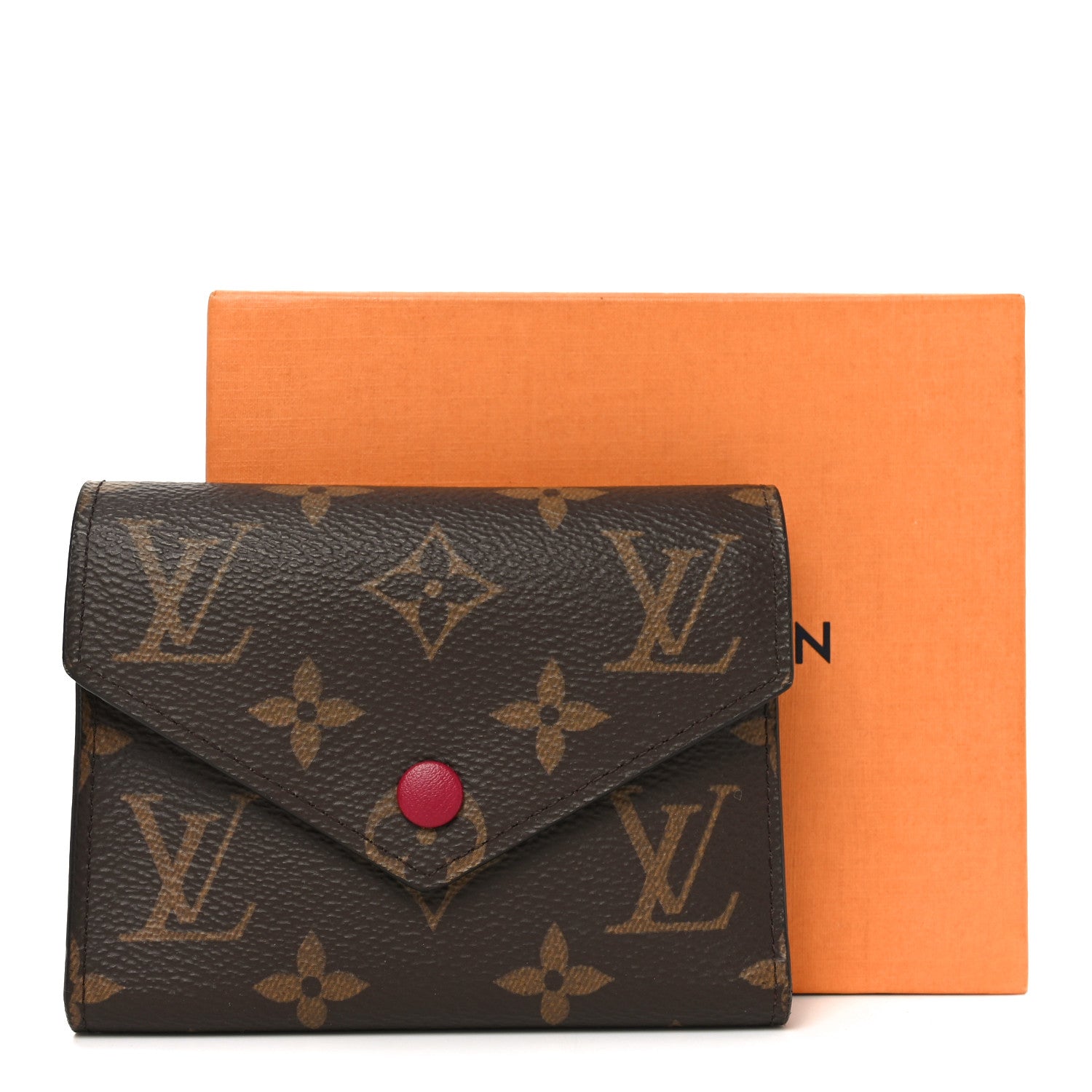 Monogram Victorine Wallet Fuchsia