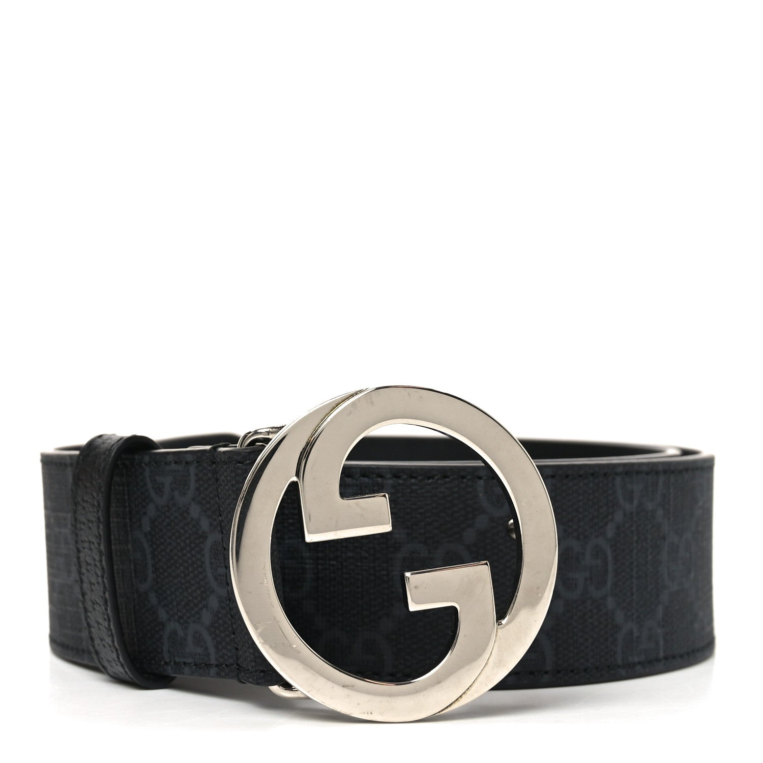 GG Supreme Monogram Blondie 40mm Belt 85 34 Black