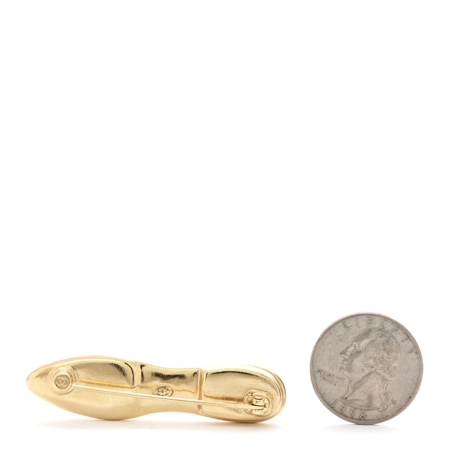CC Pump Brooch Gold