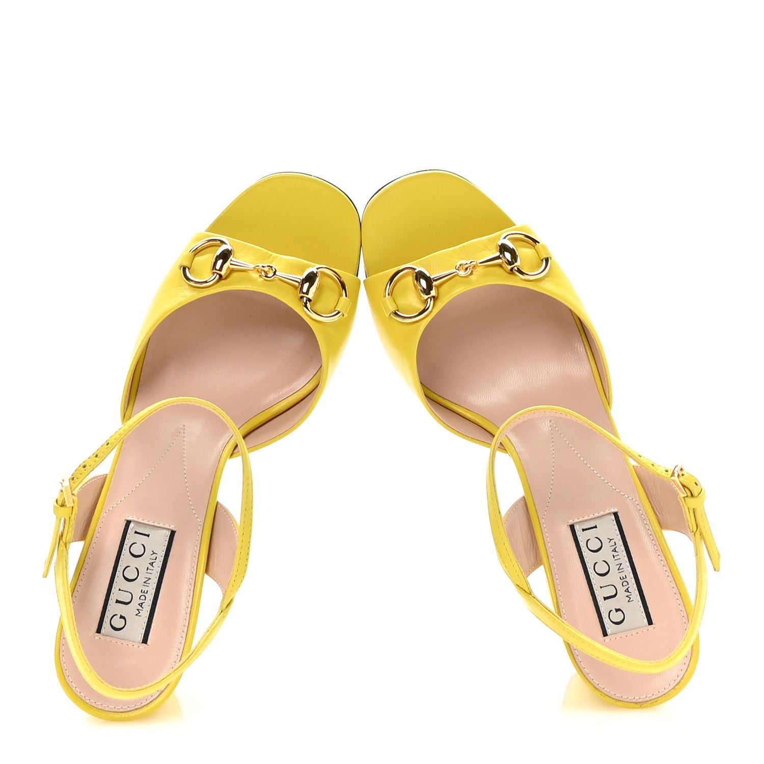 Malaga Kid Horsebit Lady 75mm Sandals 36.5 Acid Lime