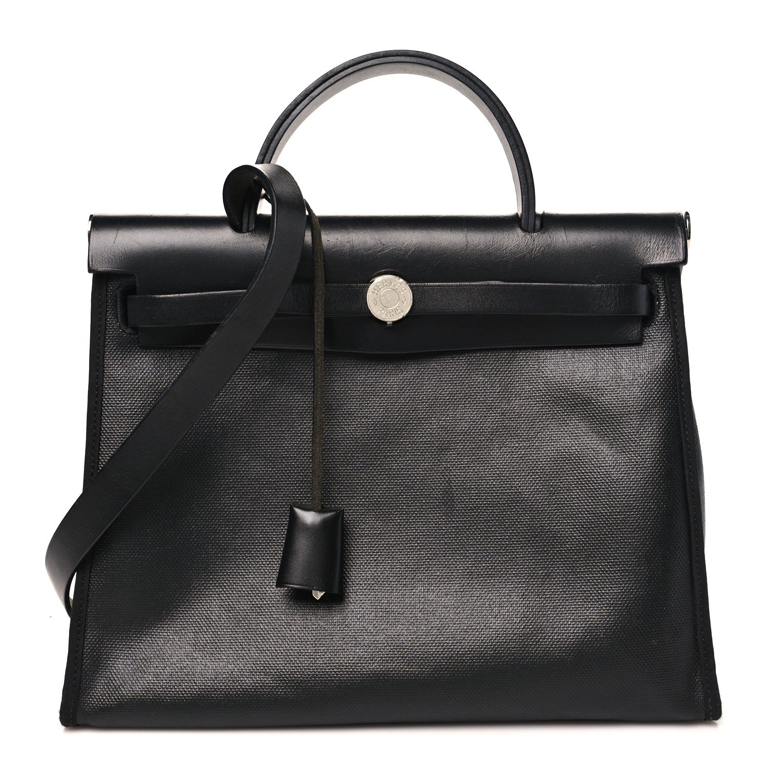 Toile H Berline Vache Hunter Herbag Zip PM 31 Black Ecru