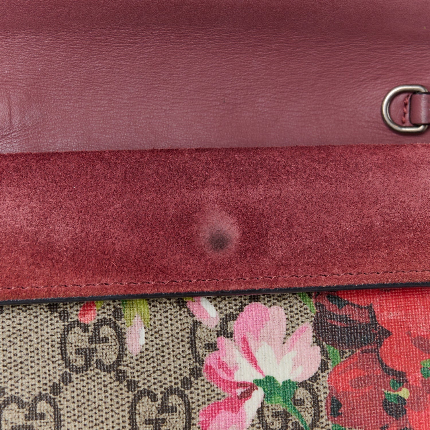GG Supreme Monogram Blooms Super Mini Dionysus Shoulder Bag Beige Multicolor Dry Rose