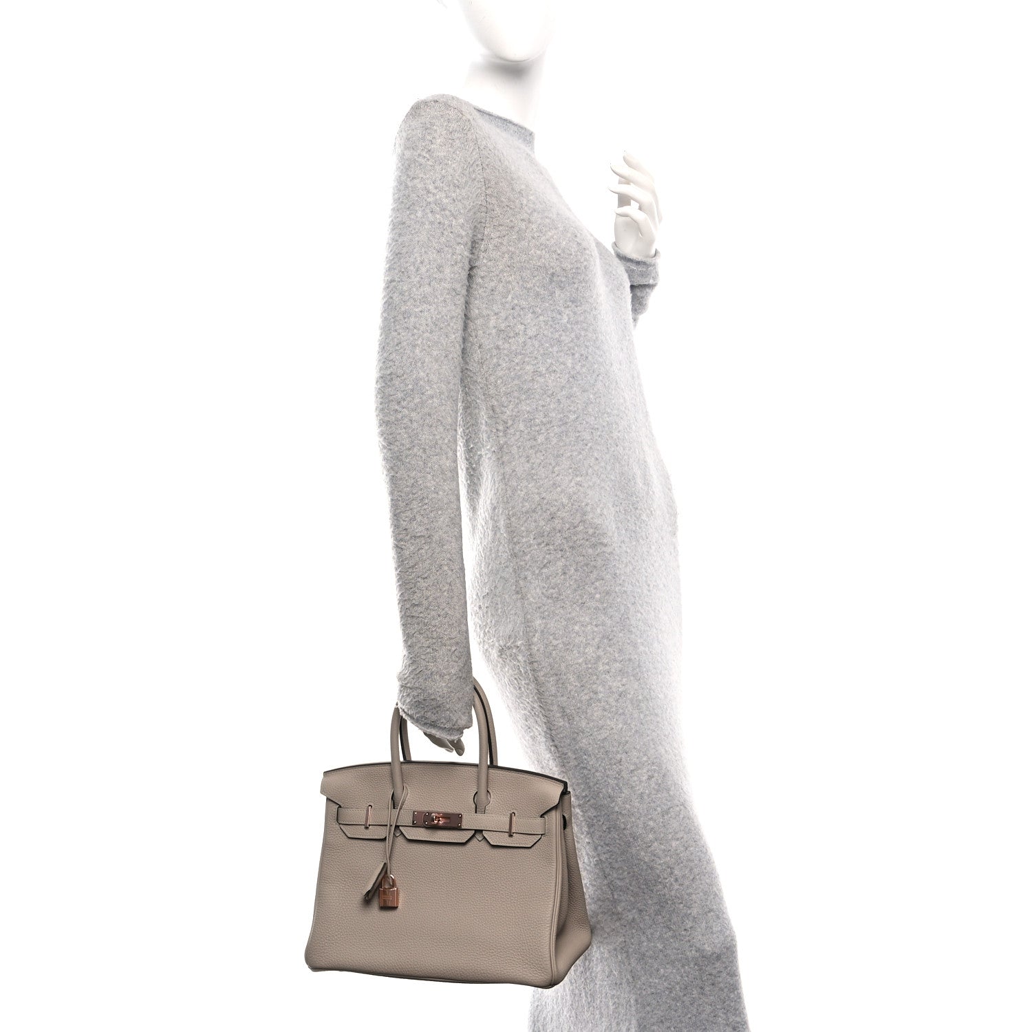 Togo Birkin 30 Gris Tourterelle