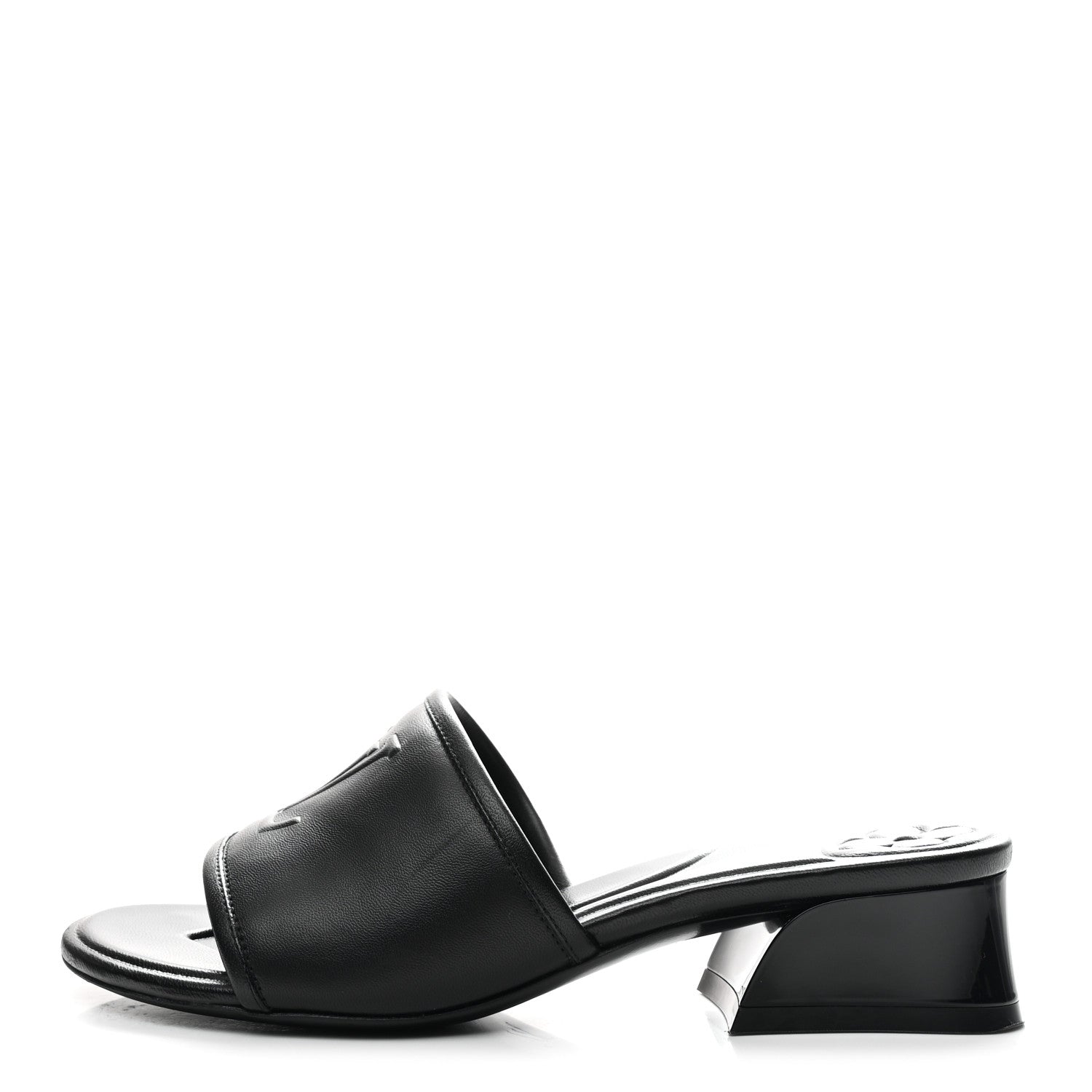 Lambskin Magnetic Mules 35 Black
