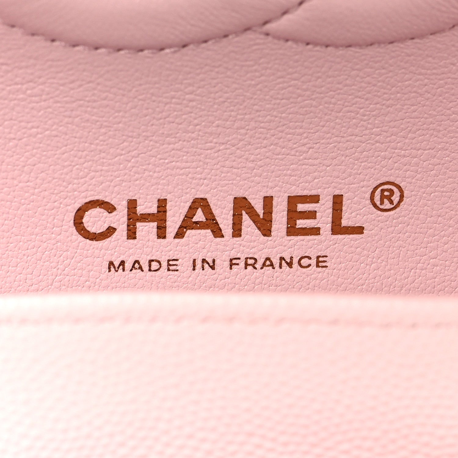 Caviar Quilted Medium Double Flap Light Pink