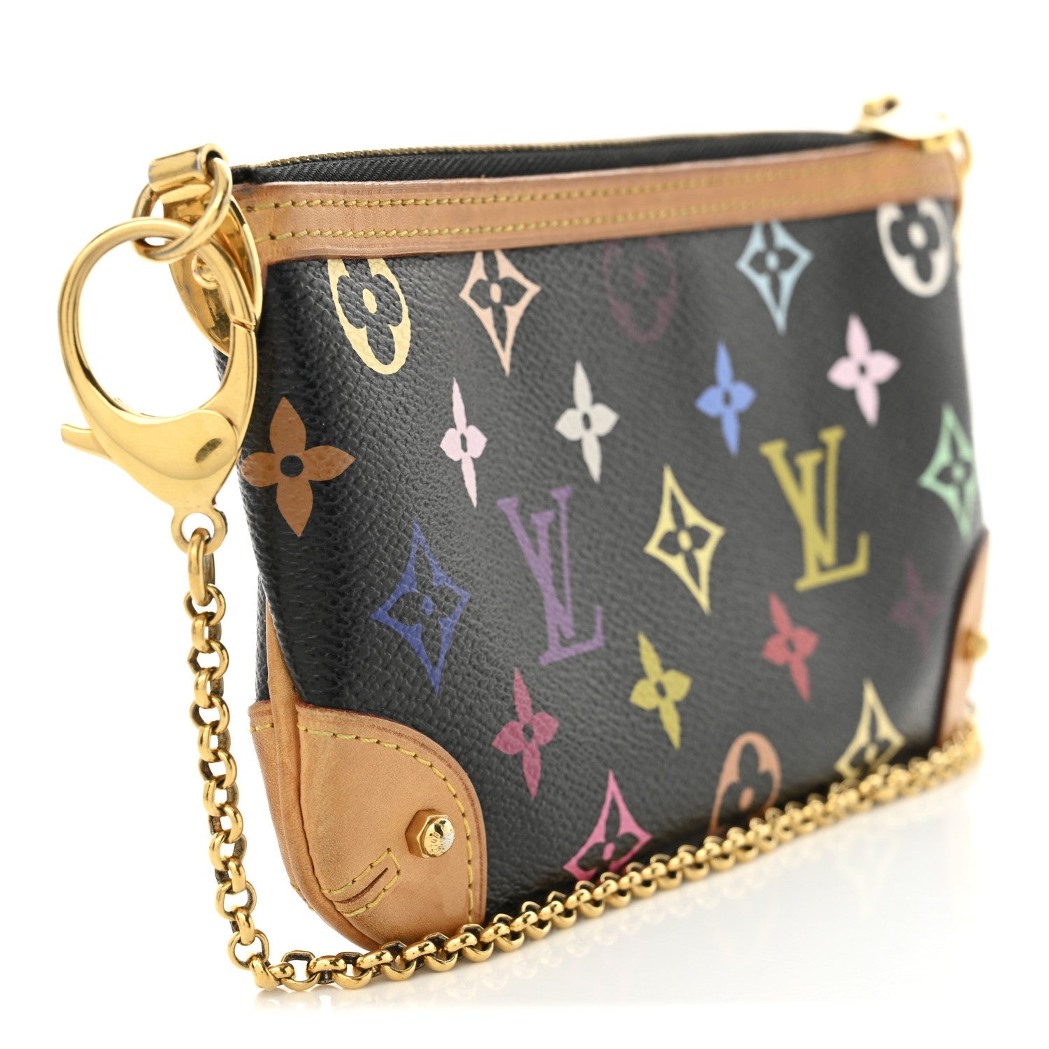 Monogram Multicolor Pochette Milla MM Black