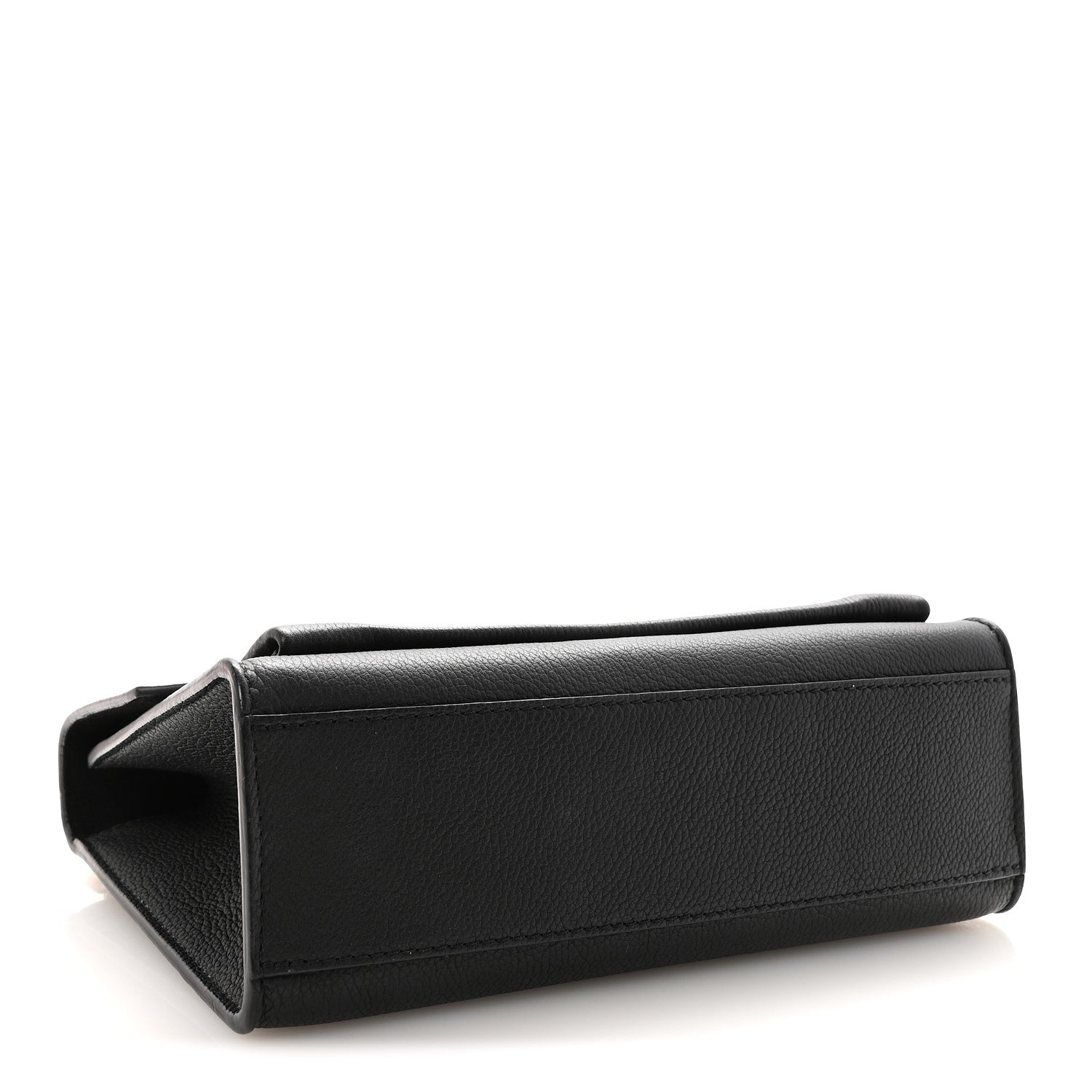 Soft Calfskin My Lockme Chain Bag BB Black