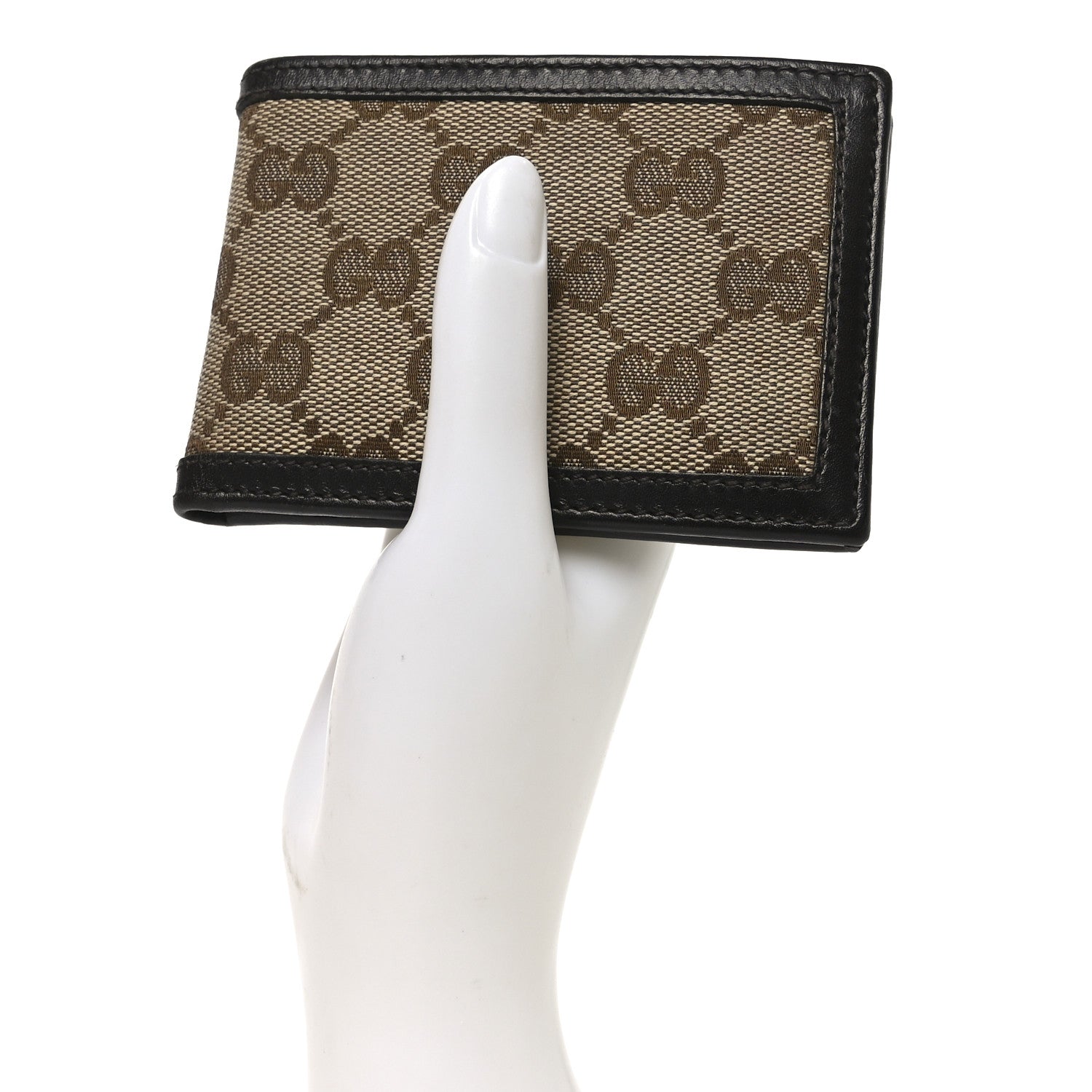 Monogram Mini Bi-Fold Wallet Brown Dark Brown