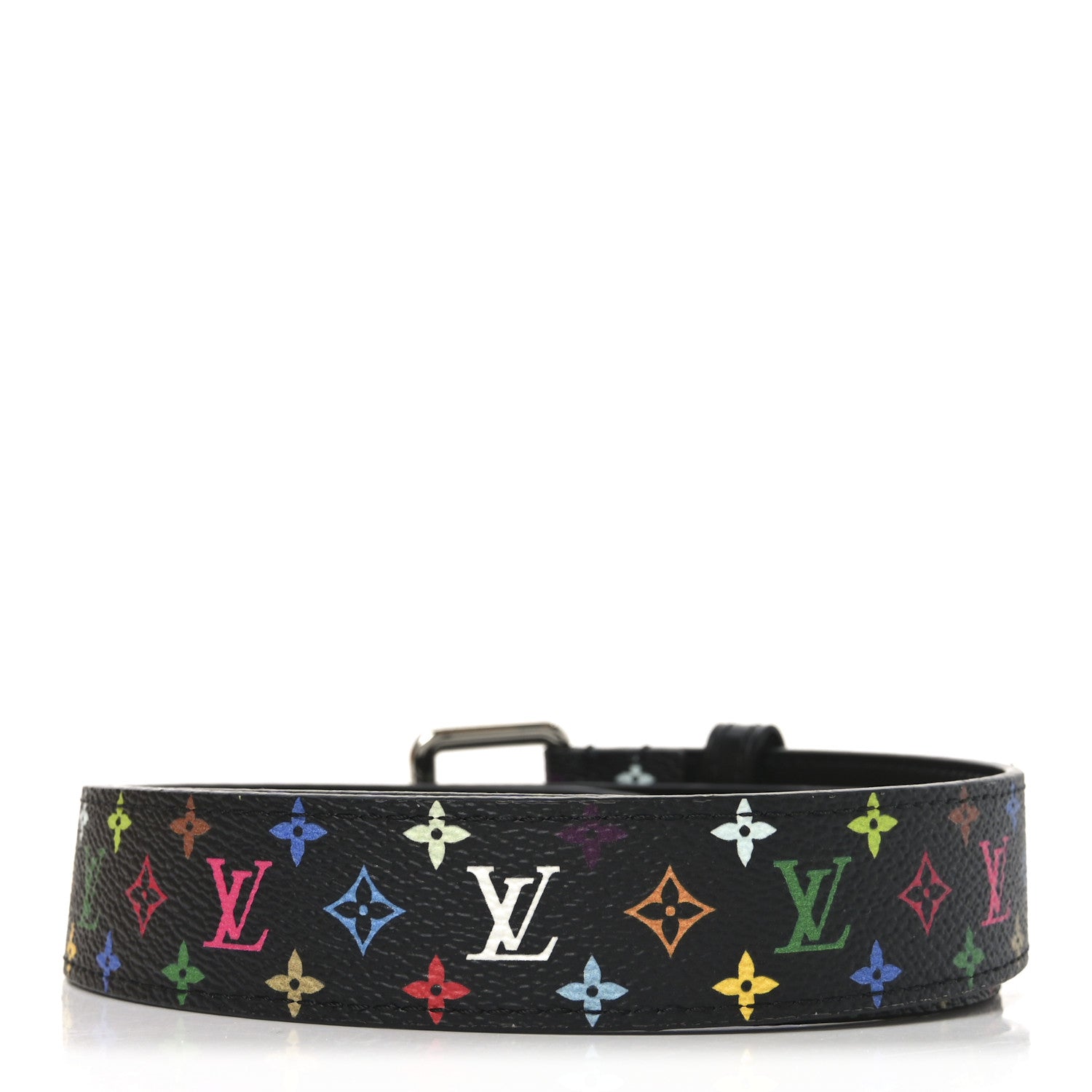 LV X TM Monogram Multicolor 30mm Belt 85 34 Black