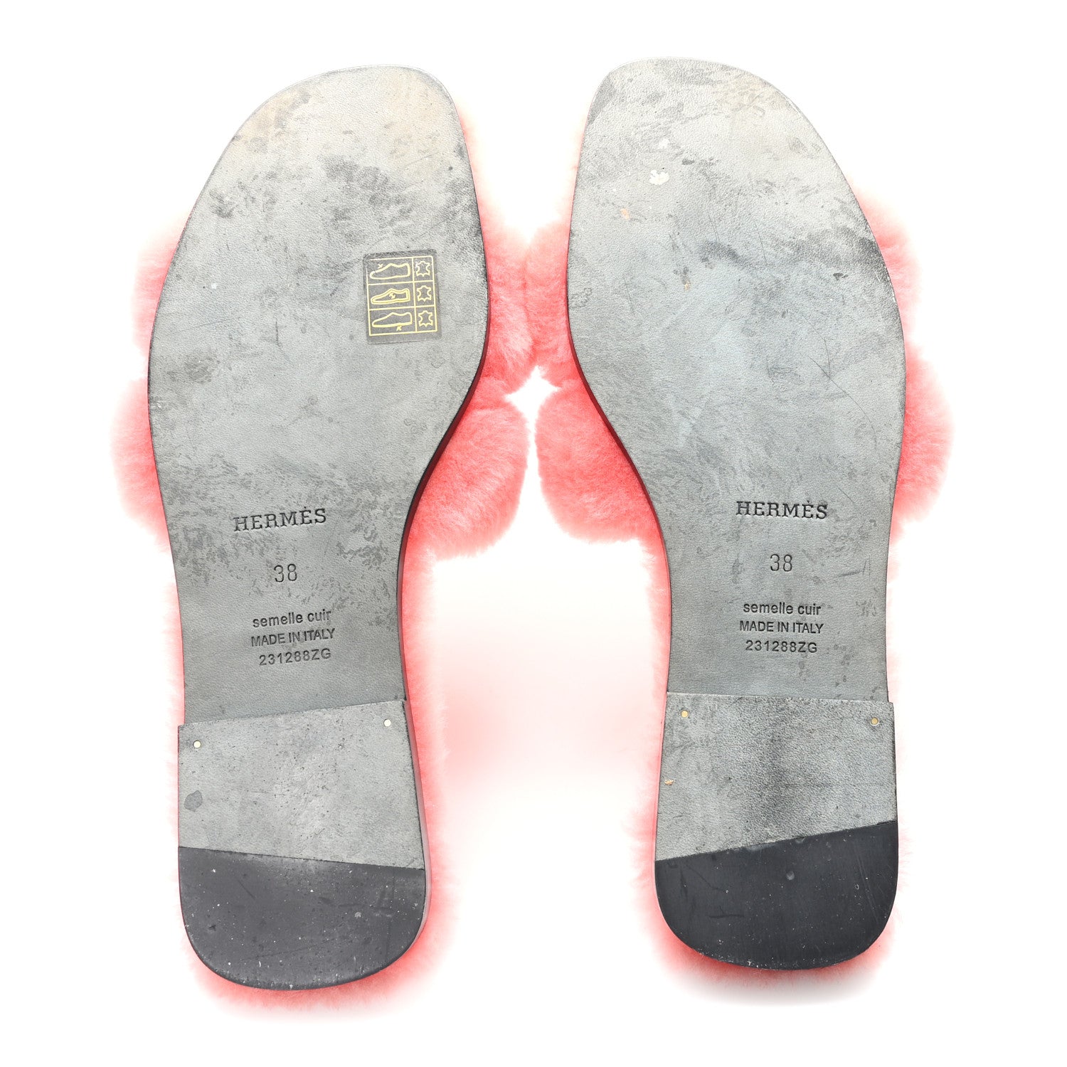 Woolskin Oran Sandals 38 Rose Du Desert