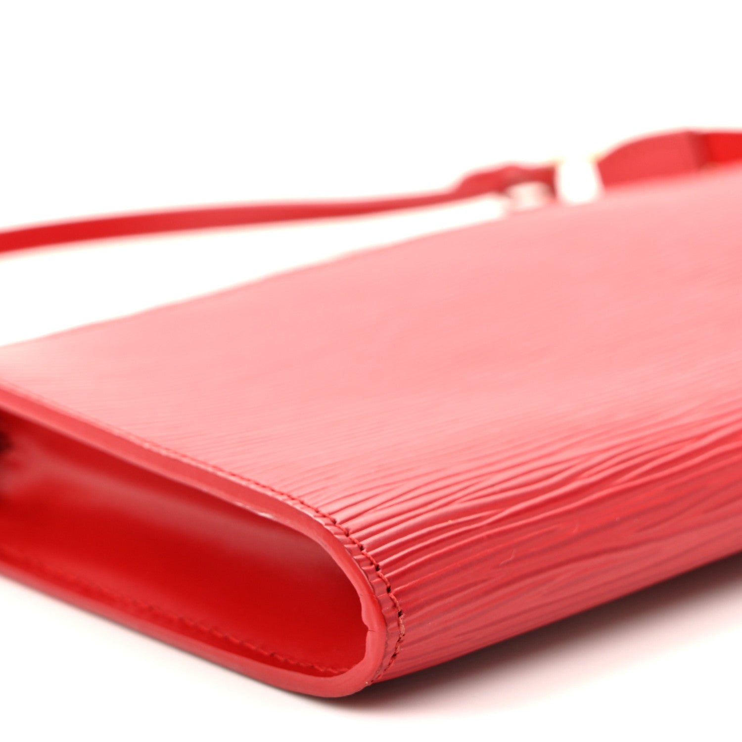 Epi Pochette Accessories 21 Castillan Red