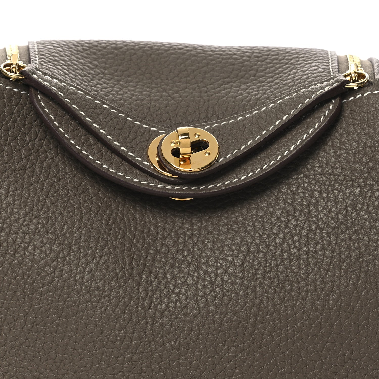 Taurillon Clemence Mini Lindy 20 Etoupe
