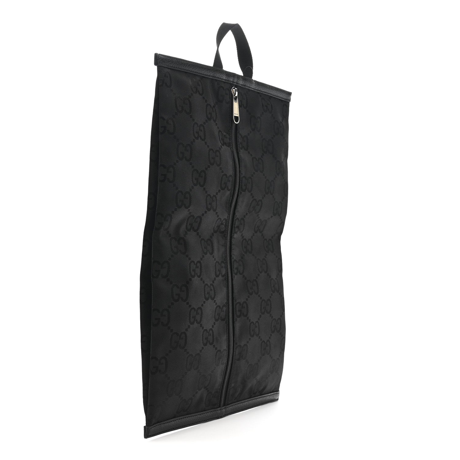 Econyl Nylon Monogram Off The Grid Shoe Case Black