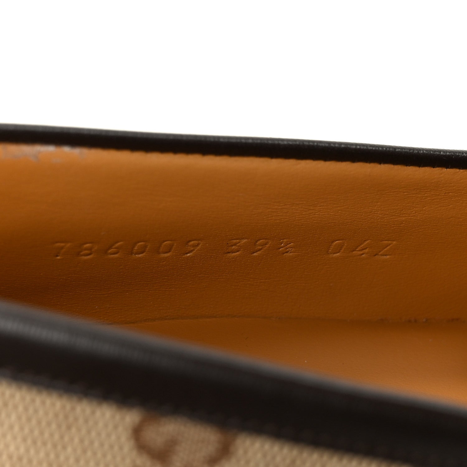Canvas GG Monogram Horsebit Calfskin Womens Horsebit Platform Loafers 39.5 Beige Ebony Cocoa