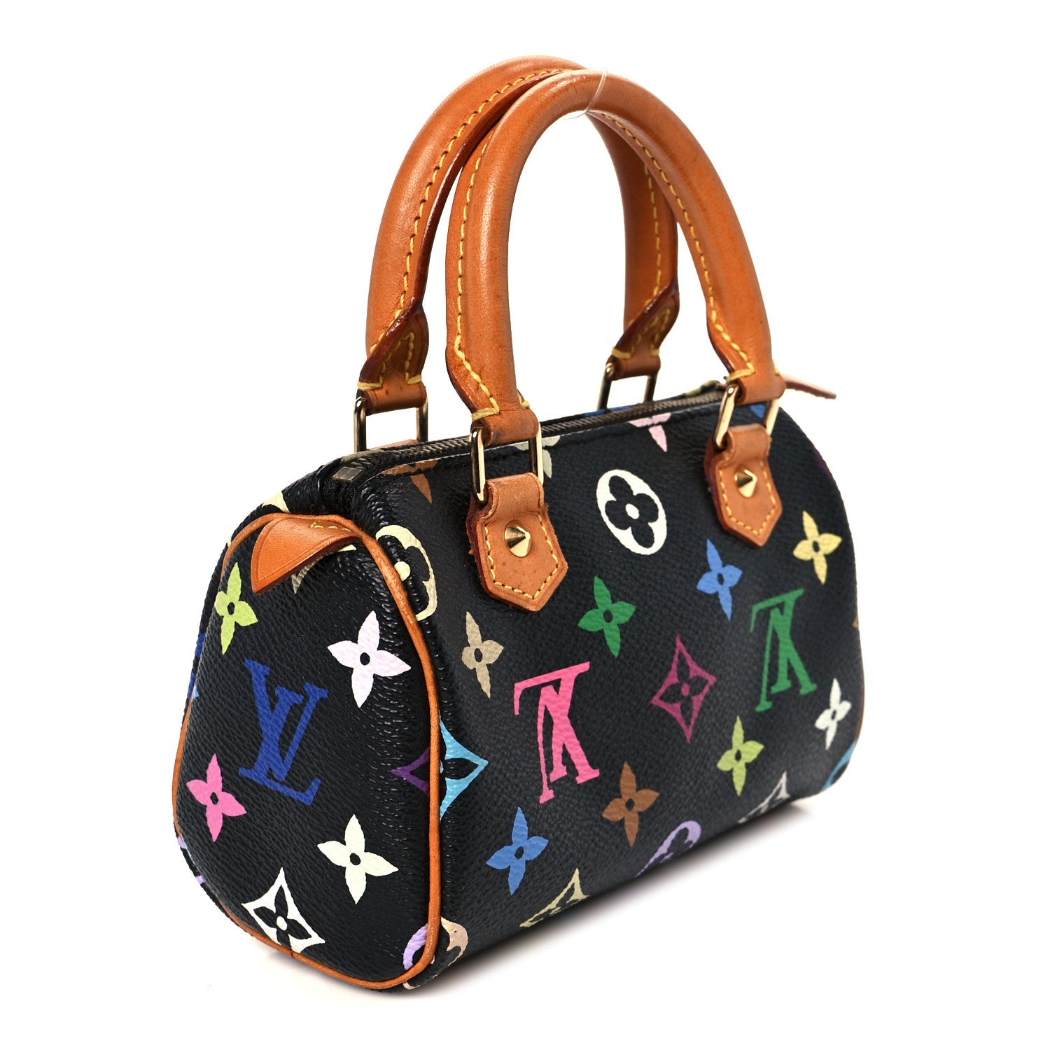 Monogram Multicolor Mini Sac HL Speedy Black