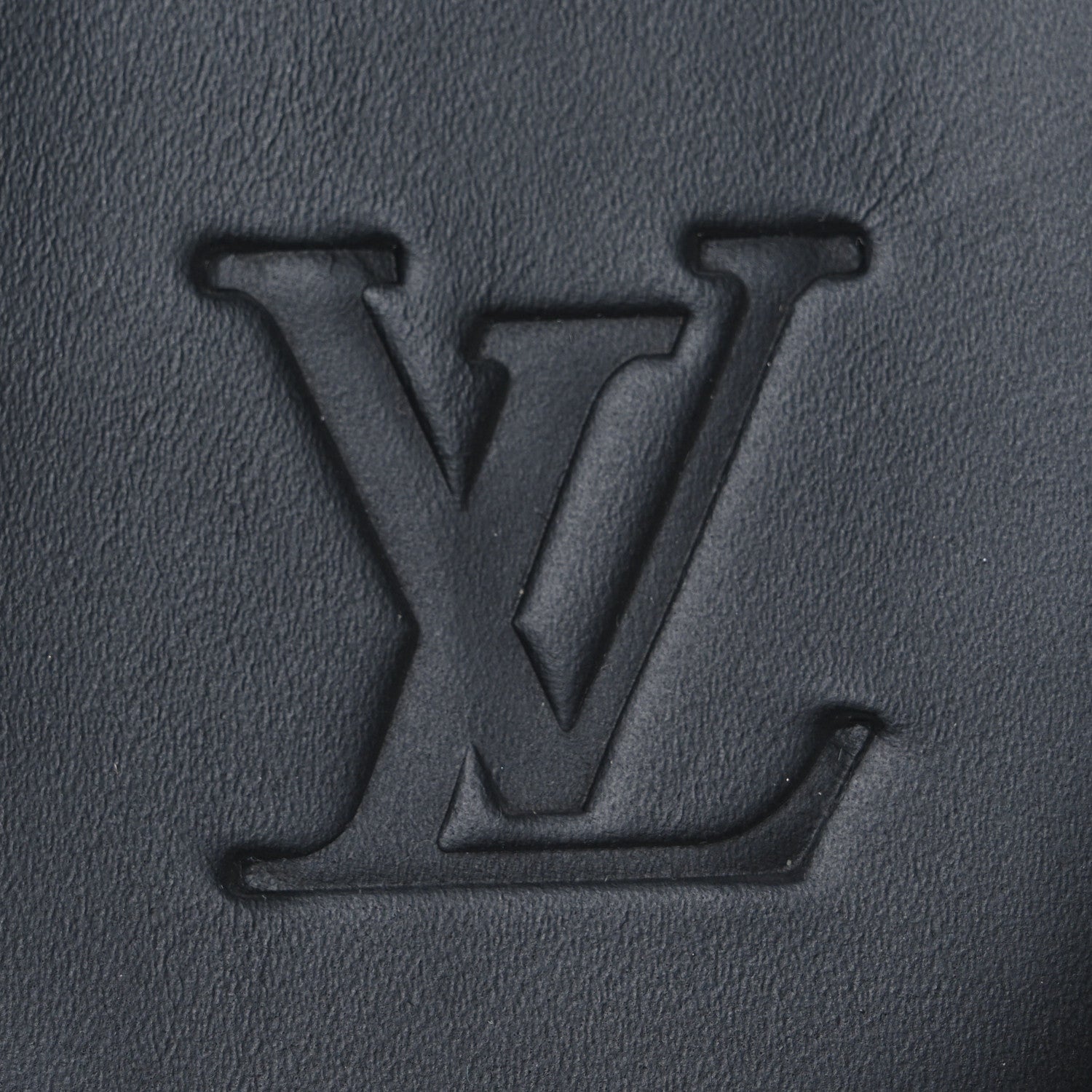 Monogram Eclipse Calfskin Mens LV Oasis Mules 12 Black