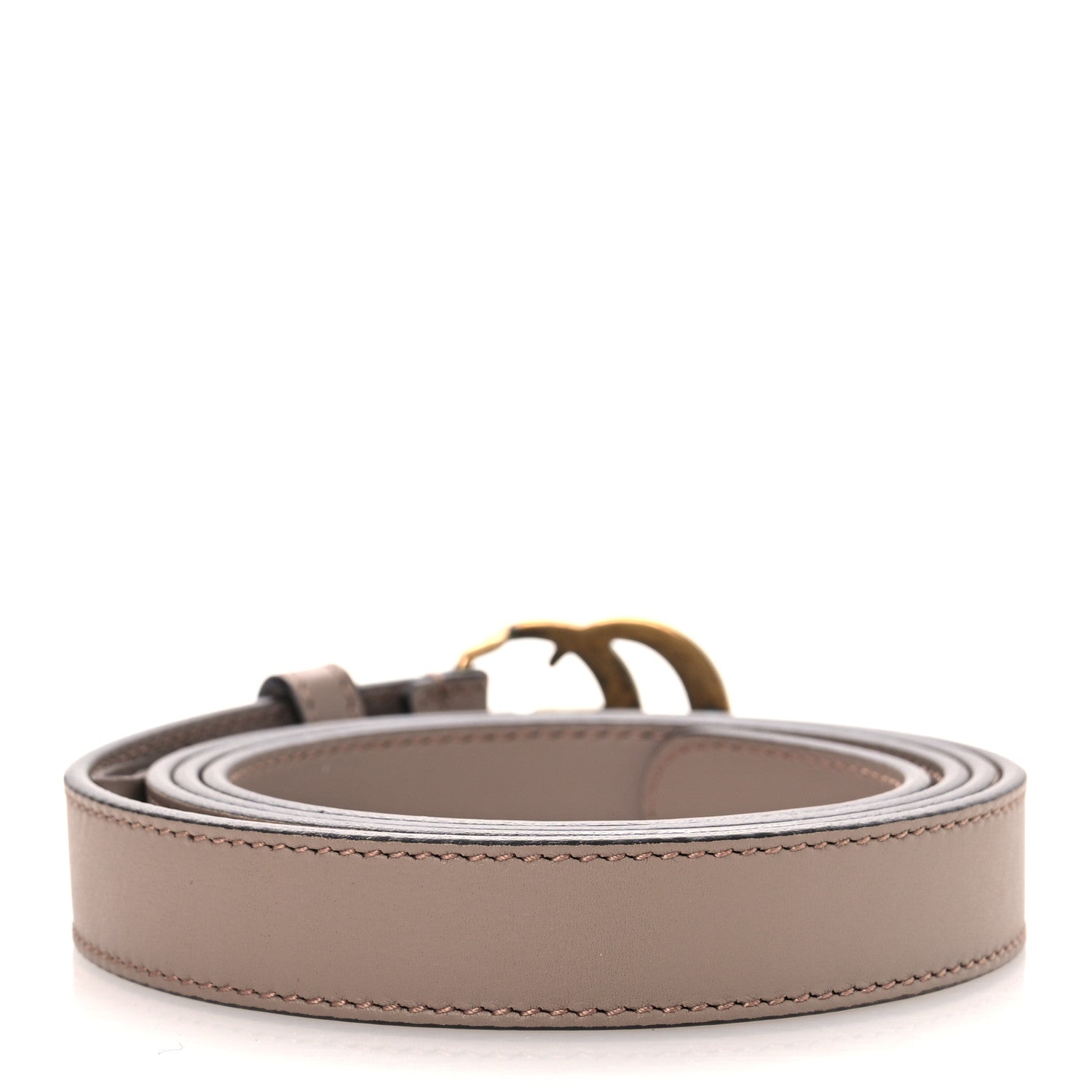 Calfskin Double G 20mm Belt 105 42 Porcelain Rose
