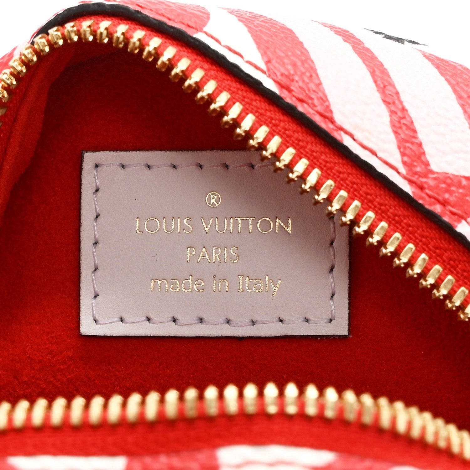 Monogram Giant Crafty Boite Chapeau Souple PM Rouge Rose Creme