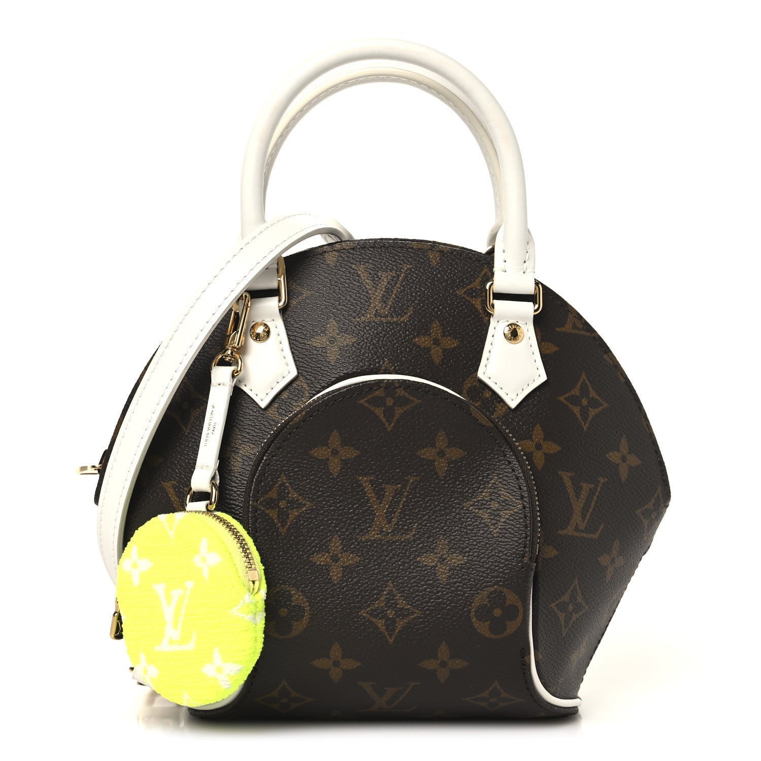 Monogram LV Match Ellipse BB White
