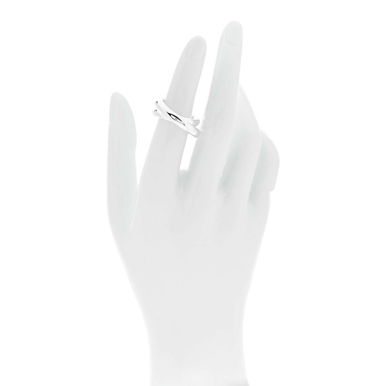 Sterling Silver MM Vertige Ring 49 5