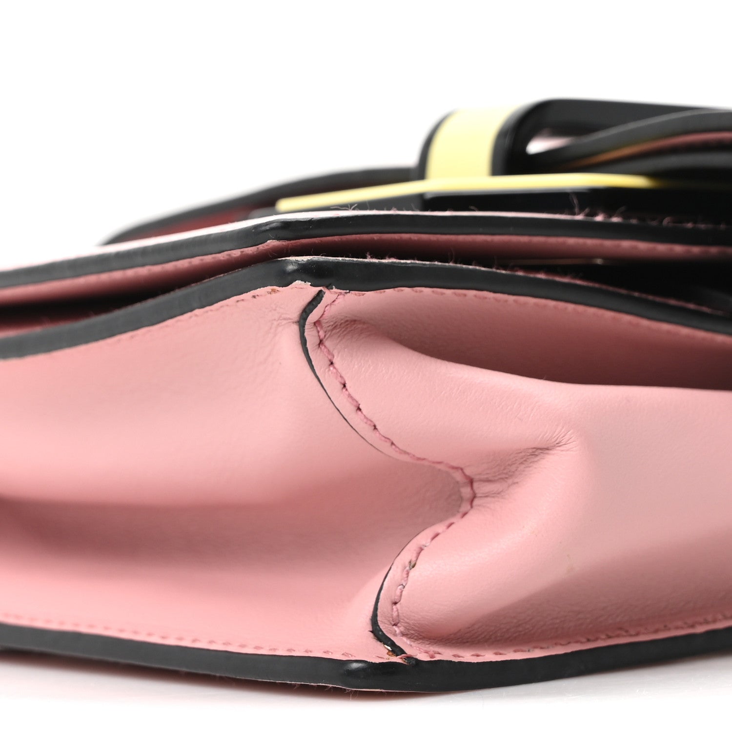 City Calf Plex Ribbon Bag Pesco Giallo