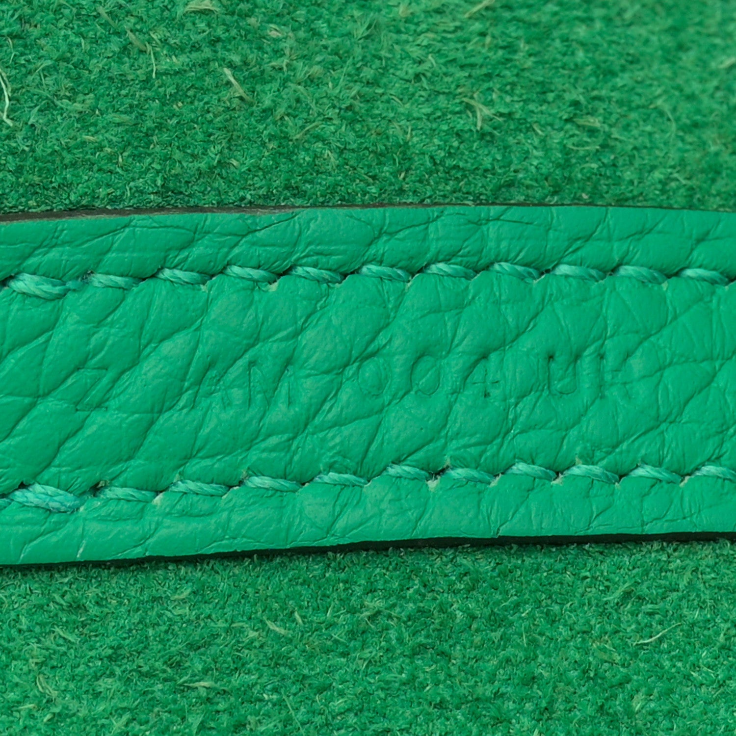 Taurillon Clemence Swift Eclat Picotin Lock 22 MM Menthe Vert Bosphore
