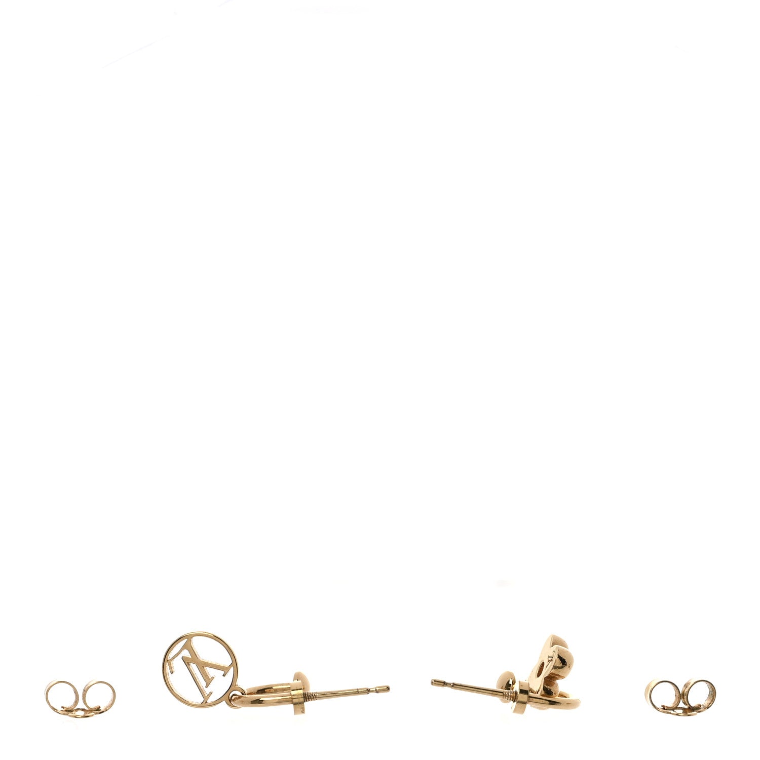 Brass Blooming Earrings Gold