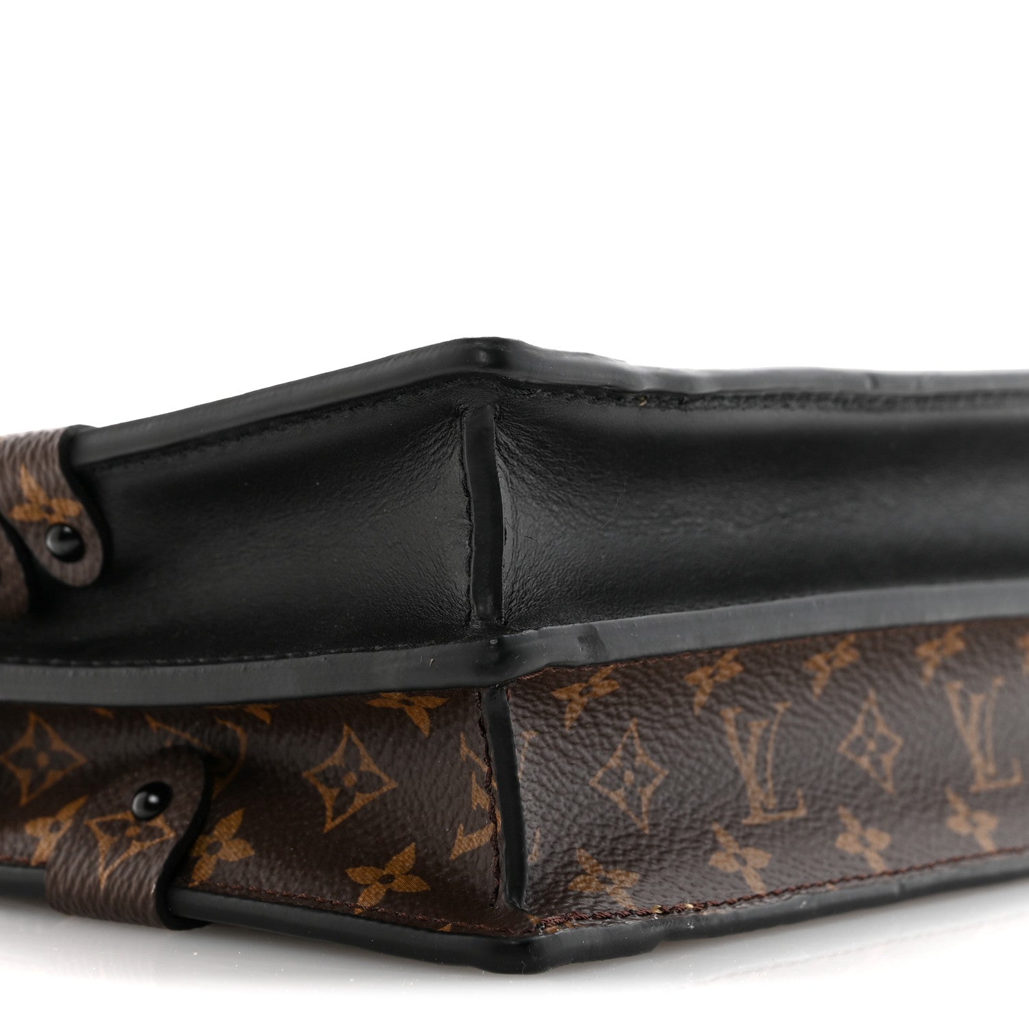 Reverse Monogram Trunk Clutch