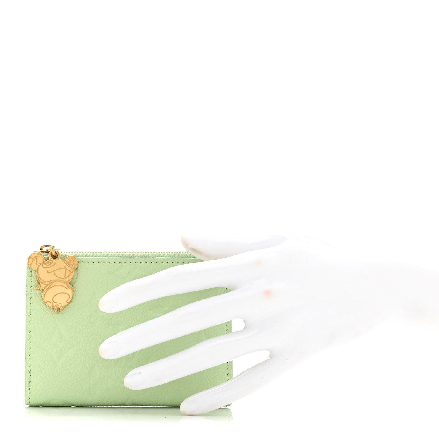 X TM Empreinte Monogram Lisa Wallet Green Tea