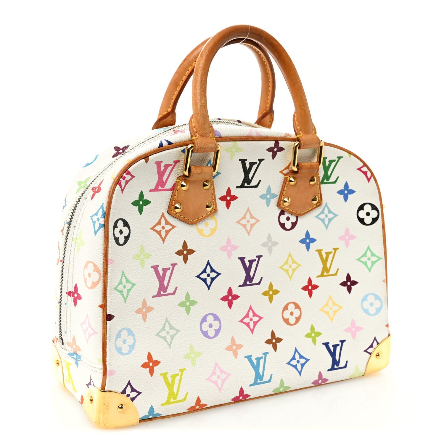 Monogram Multicolor Trouville White