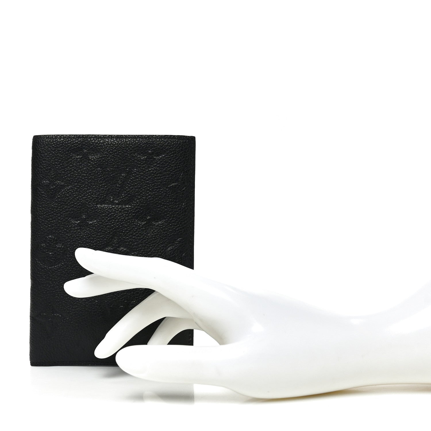 Empreinte Monogram Passport Cover Black