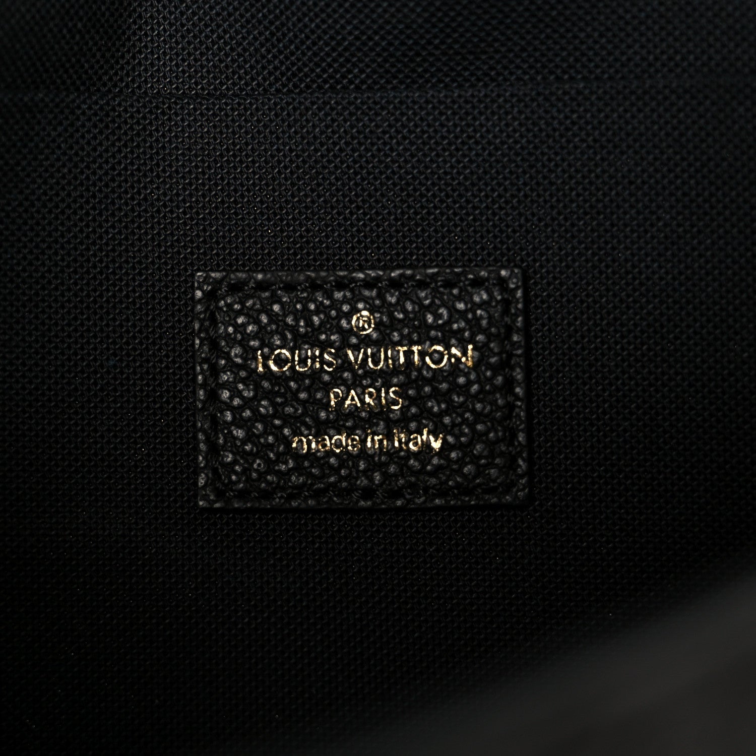Empreinte Pochette Felicie Chain Wallet Black