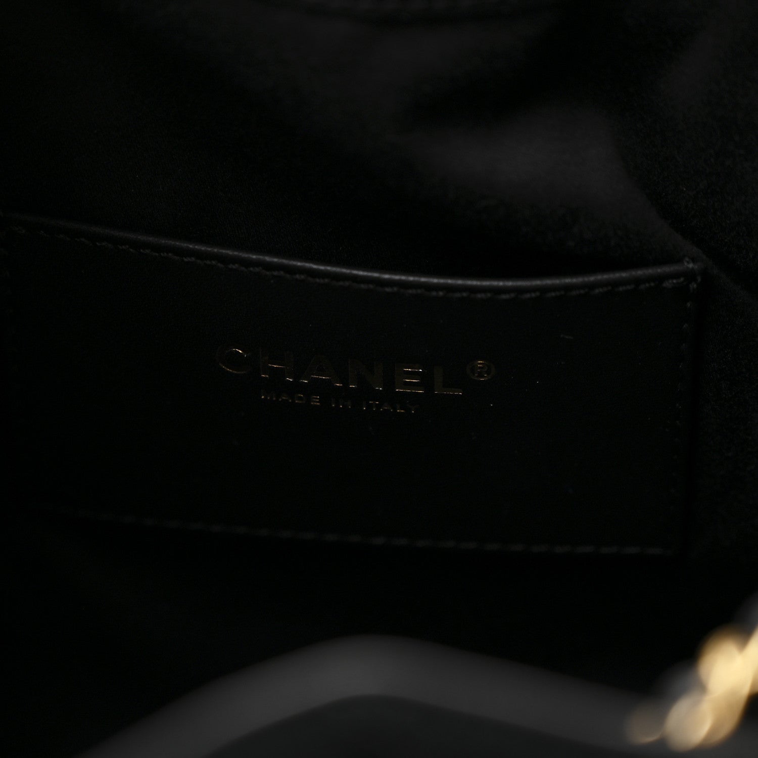 Suede Quilted Small Chanel 25 Handbag Black