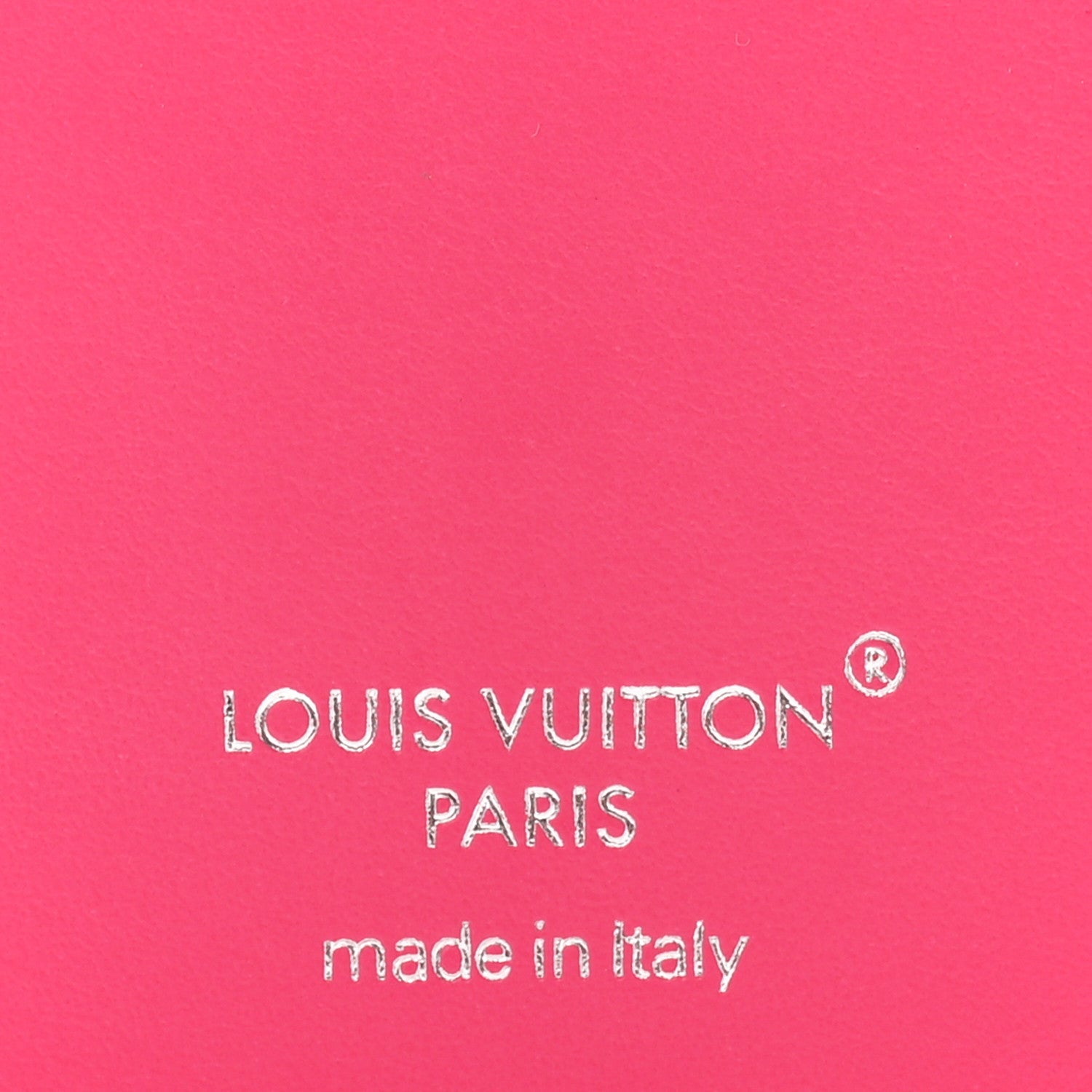 Monogram Macassar Magnetic Card Holder Pondichery Pink