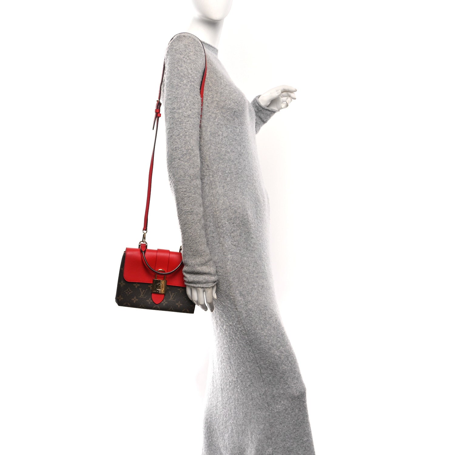 Monogram Locky BB Coquelicot
