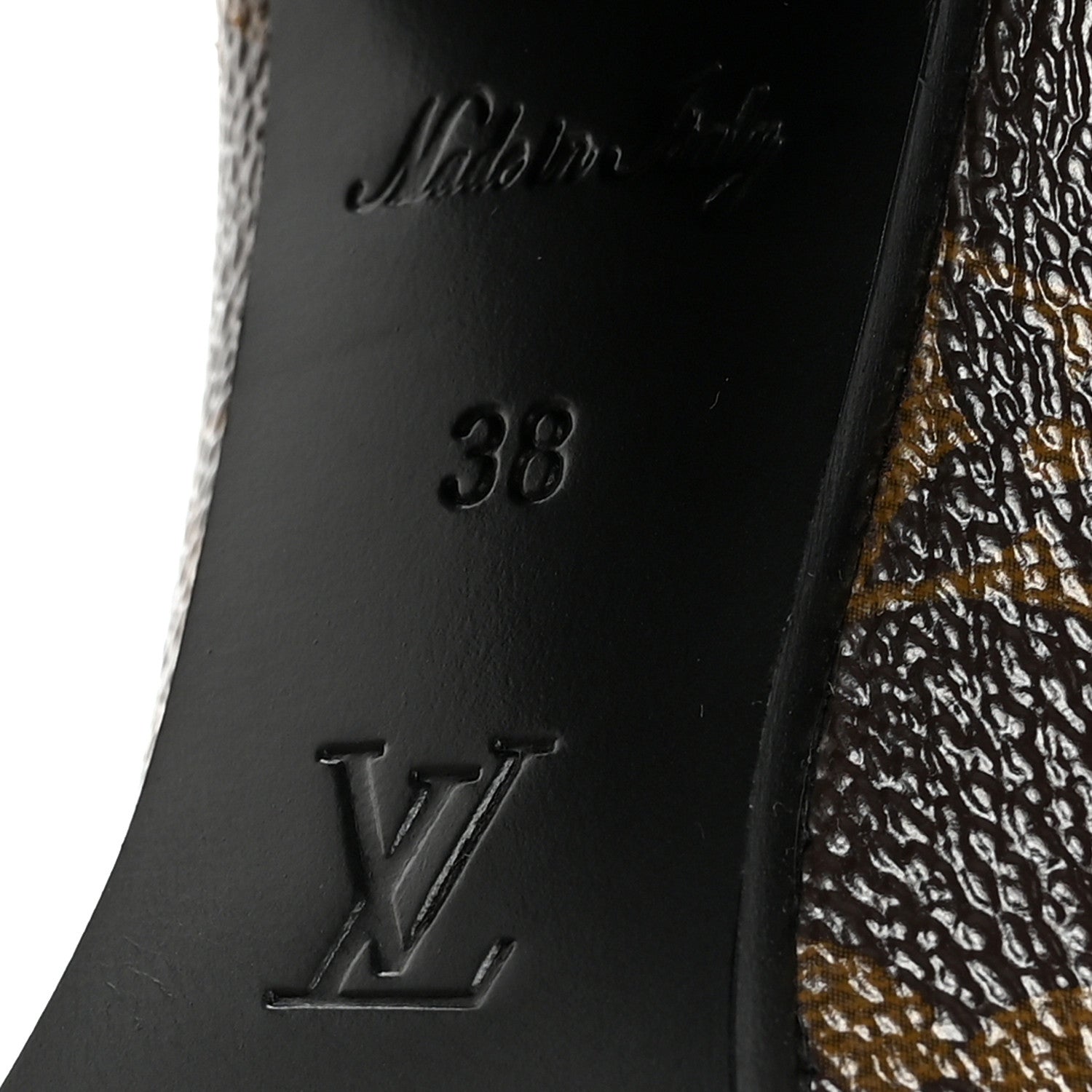 Patent Calfskin Monogram Star Trail Ankle Boots 38 Black