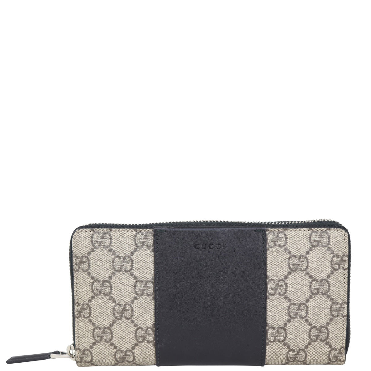 Gucci GG Supreme Zip Around Wallet