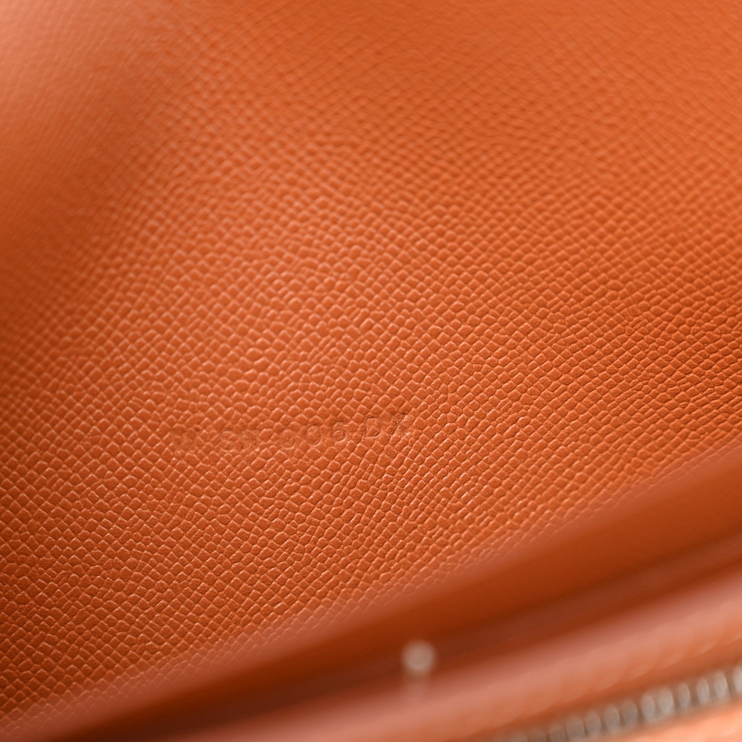 Madame Calfskin Kelly Pocket Long Wallet Gold