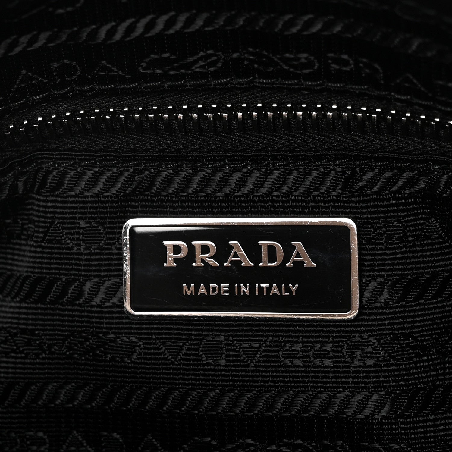 Re-Nylon Studded Shoulder Bag Black