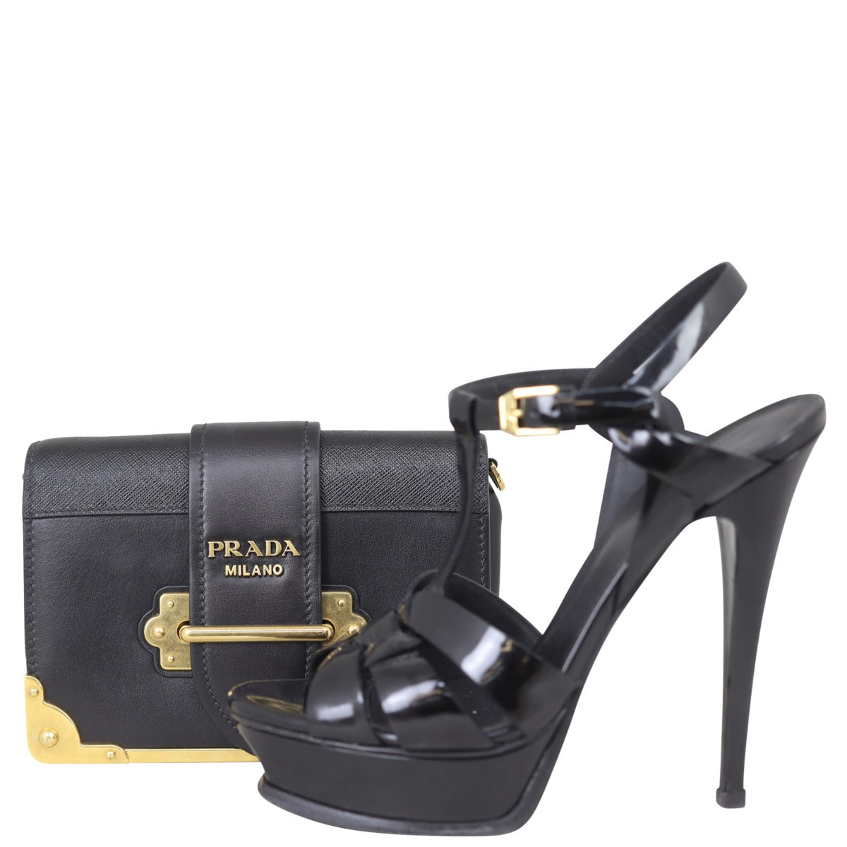 Prada Cahier Chain Shoulder Bag