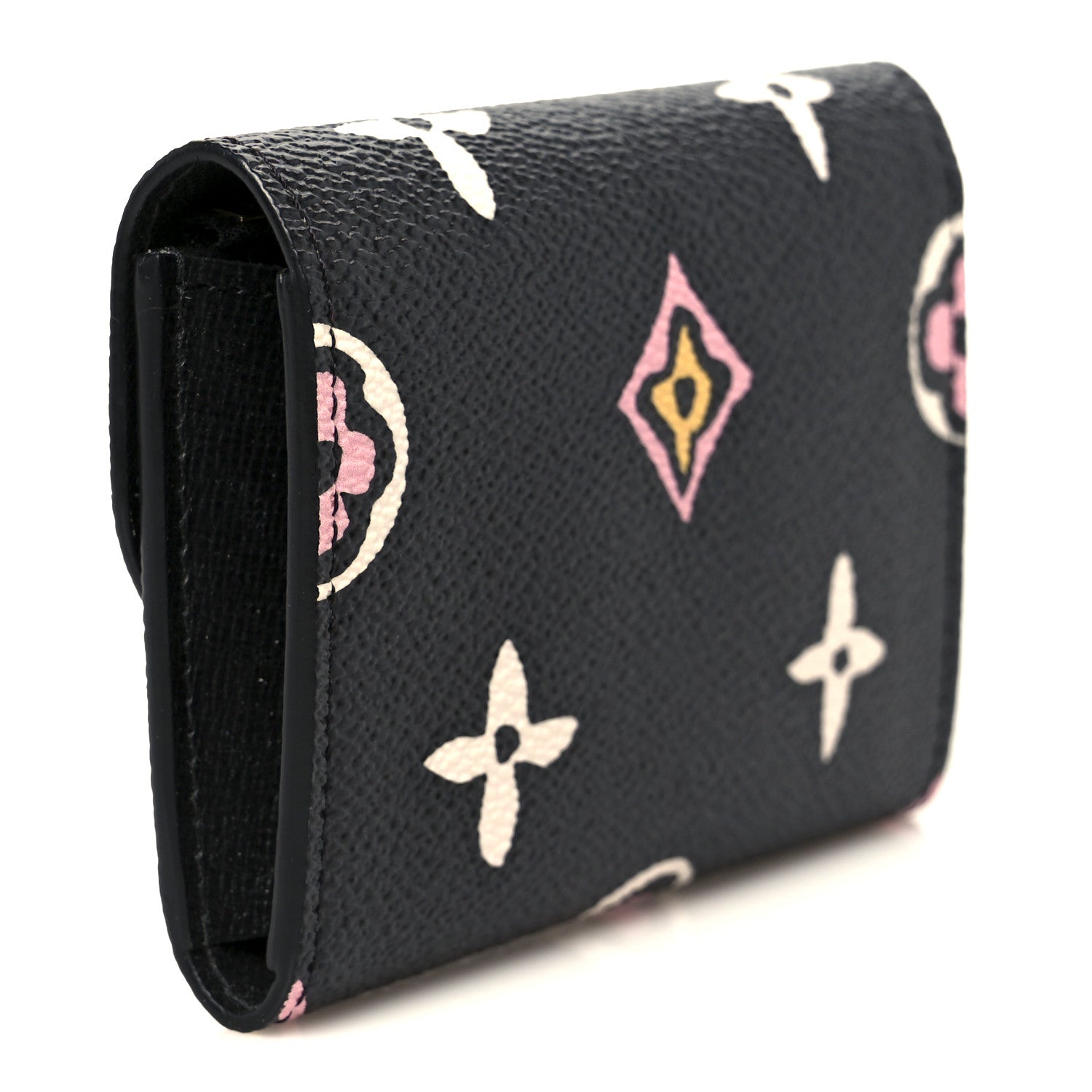 Monogram Giant Wild At Heart Rosalie Coin Purse Black
